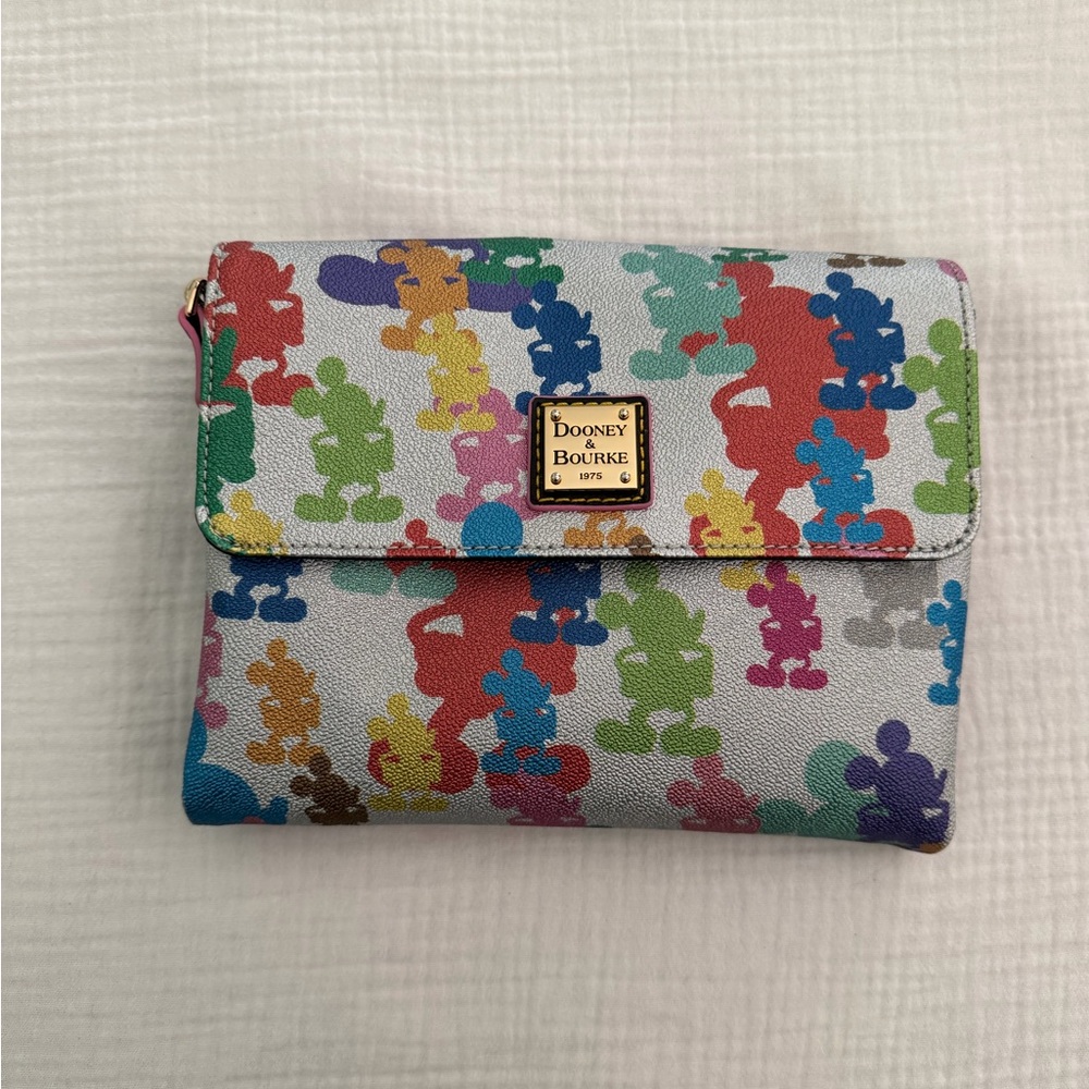 Dooney & Bourke Colorful 10th Anniversary Mickey Mouse Crossbody
